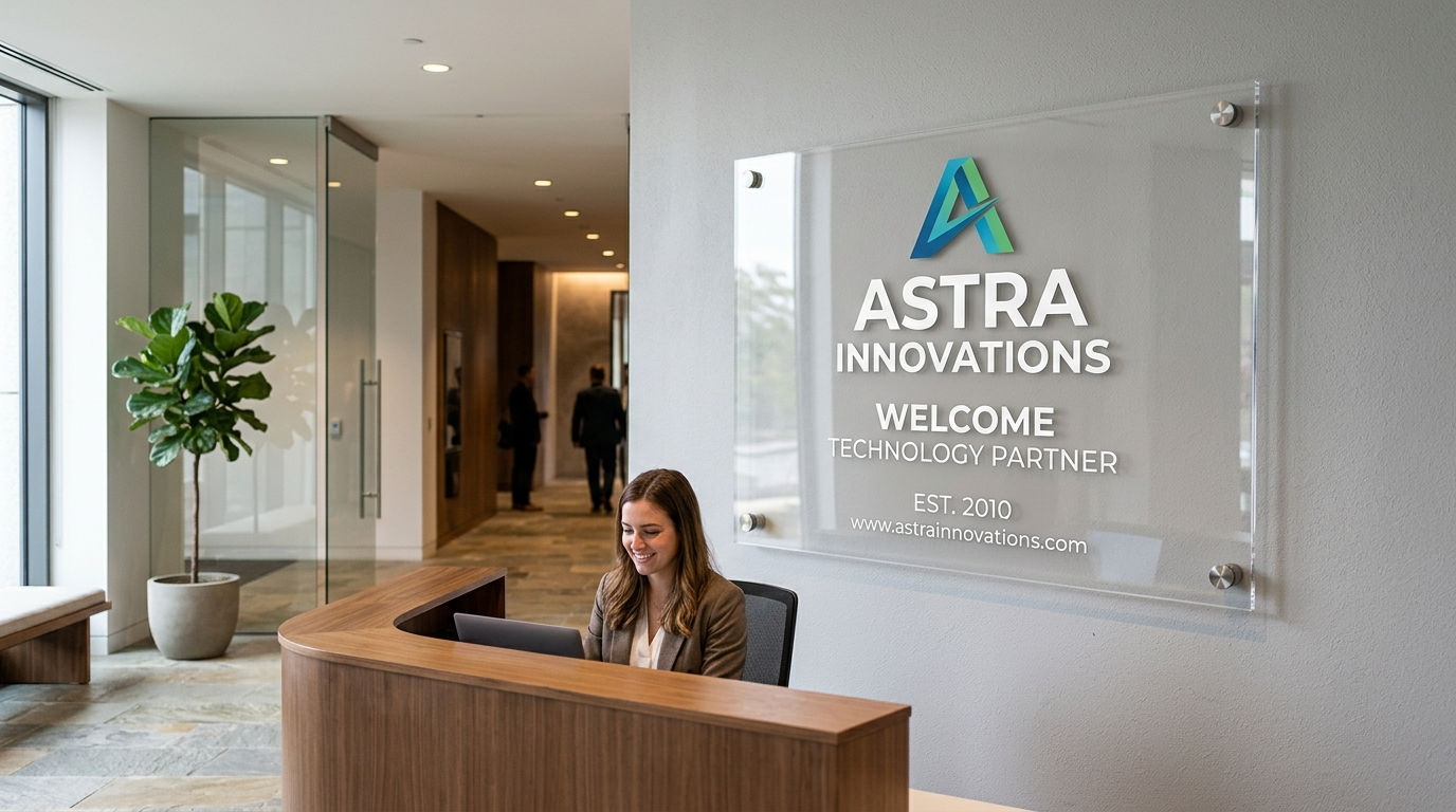 Acrylic Signs - City Signworks project photo
