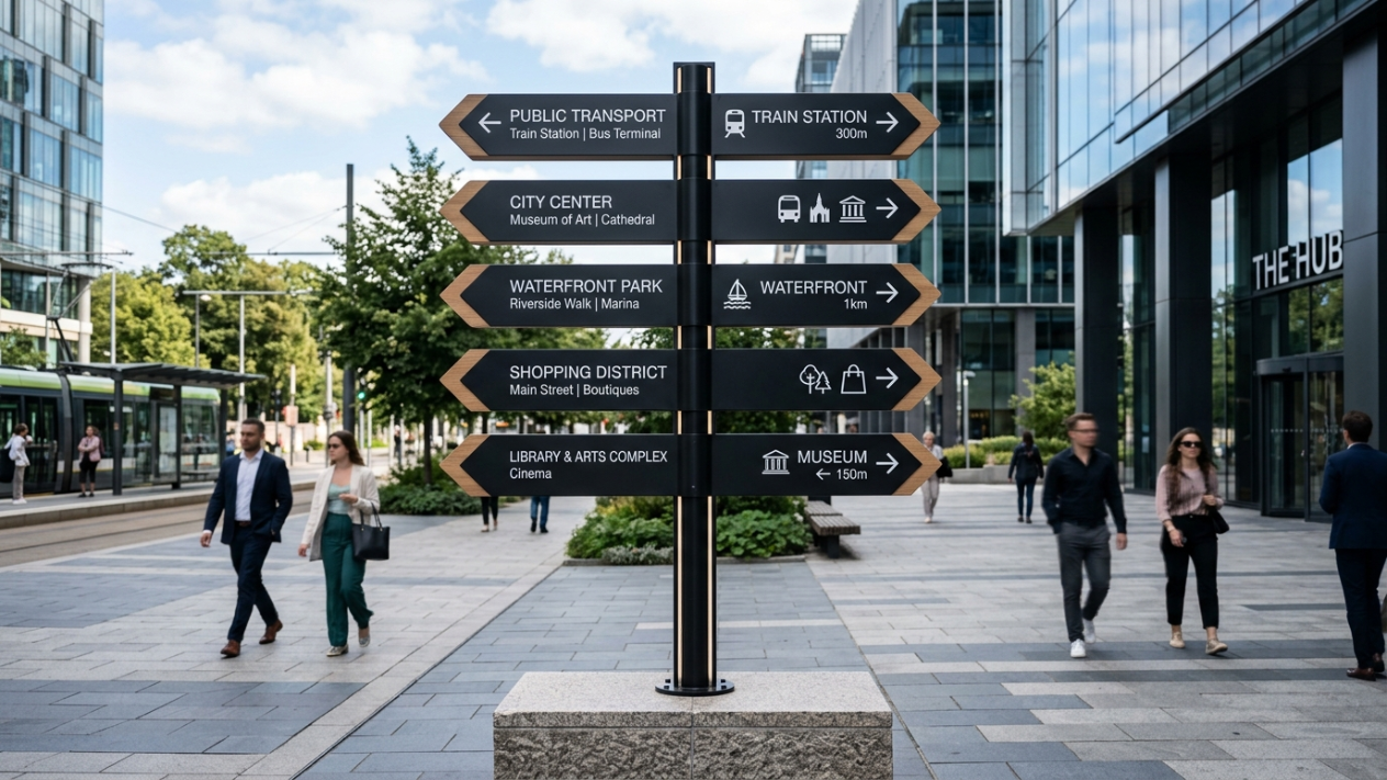 Directional & Wayfinding Signs - City Signworks project photo
