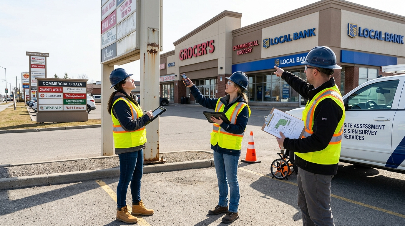Survey & Site Assessment - City Signworks project photo