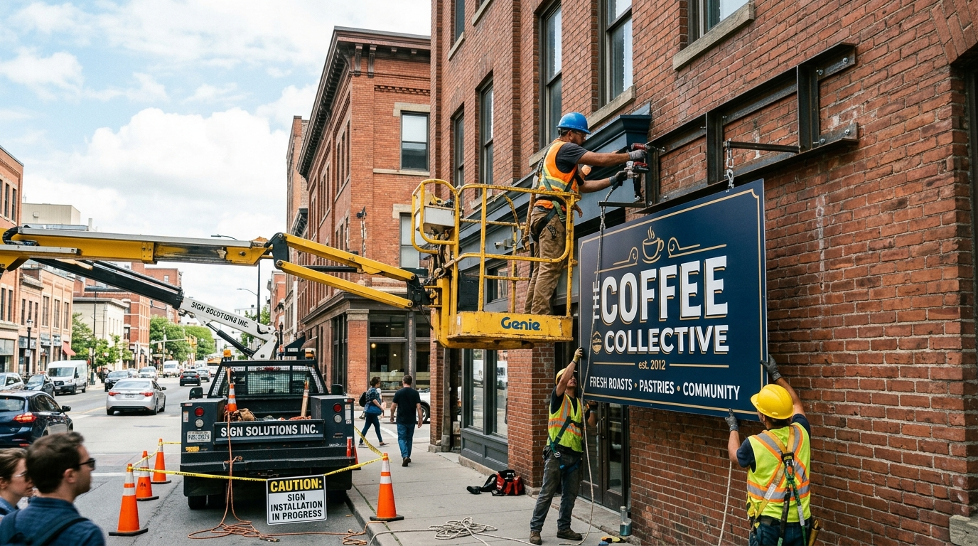 Sign Installation - City Signworks project photo