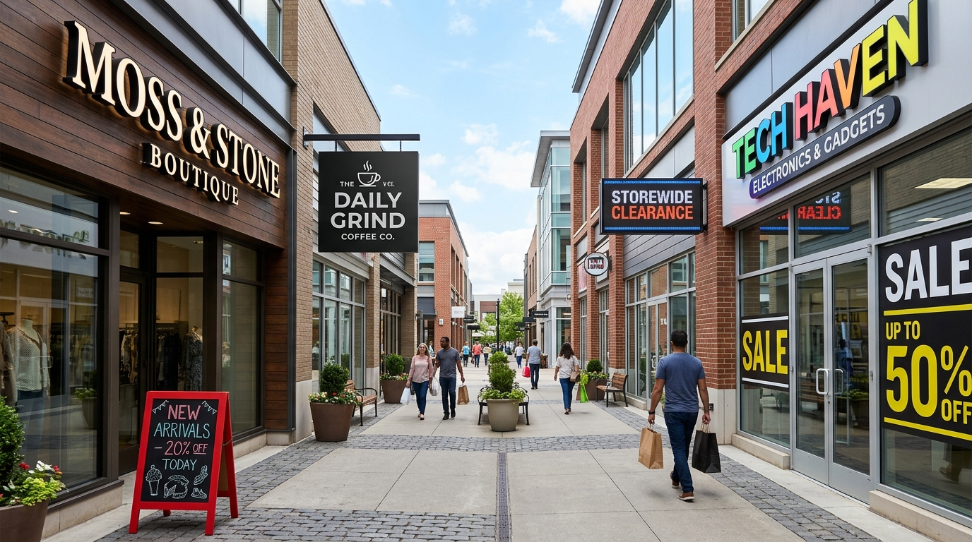 Signs for Retail - City Signworks project photo